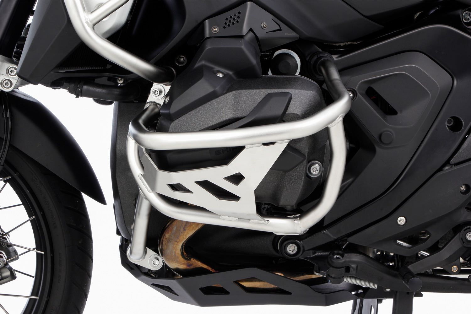 Wunderlich Engine Protection Bar Ultimate Va | Silver -   Pyramid Motorcycle Accessories