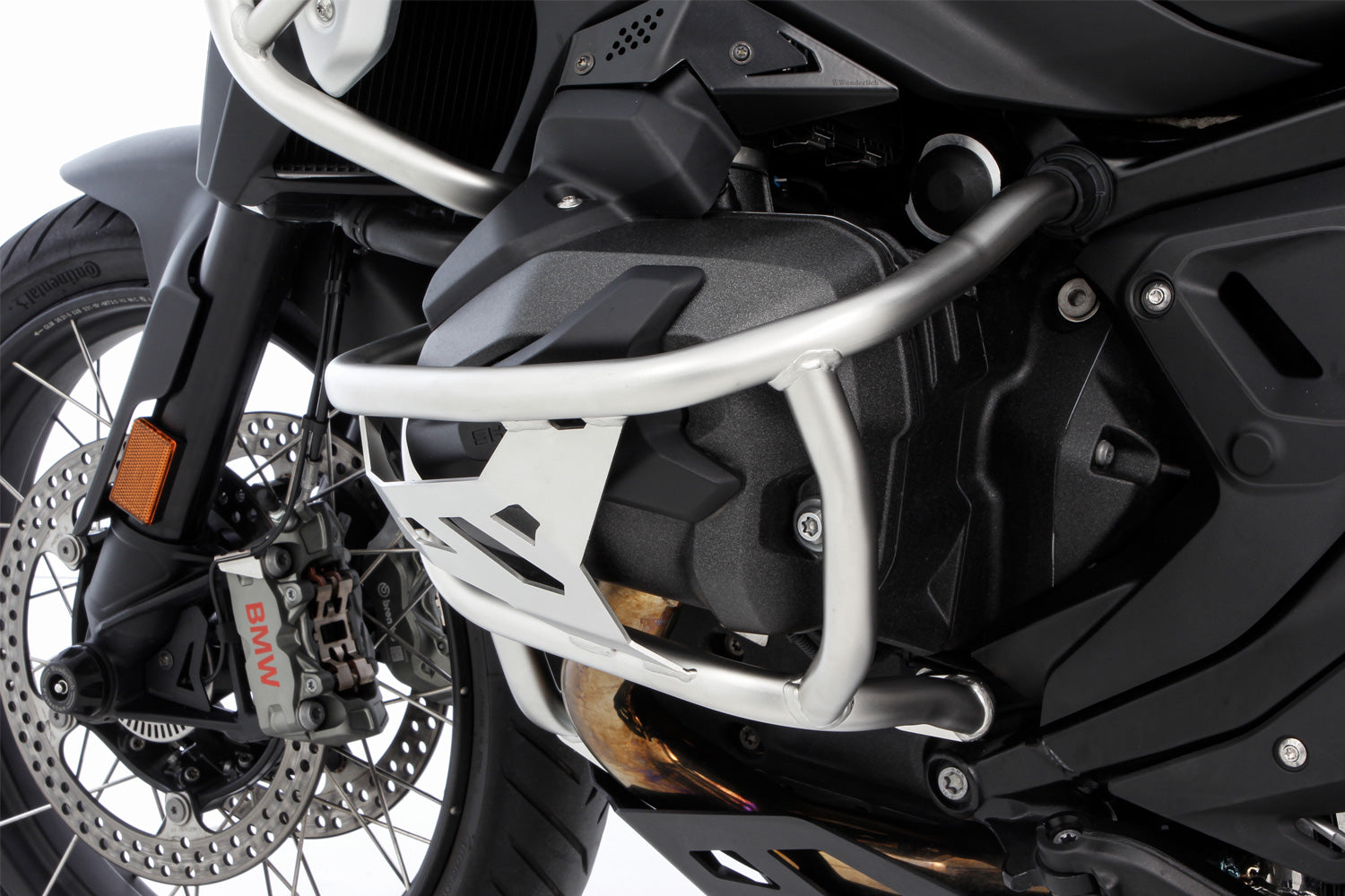 Wunderlich Engine Protection Bar Ultimate Va | Silver -   Pyramid Motorcycle Accessories
