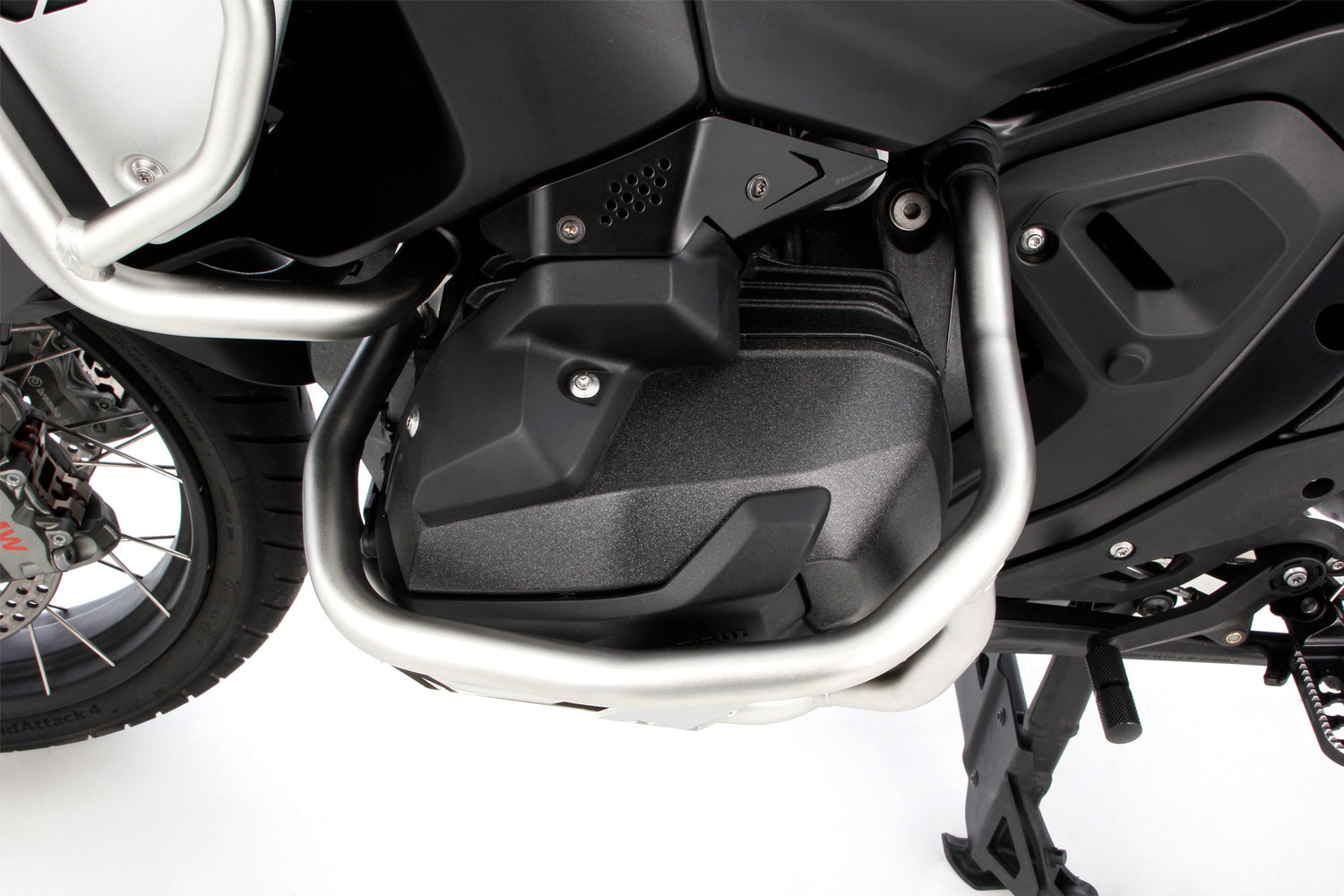 Wunderlich Engine Protection Bar Ultimate Va | Silver -   Pyramid Motorcycle Accessories