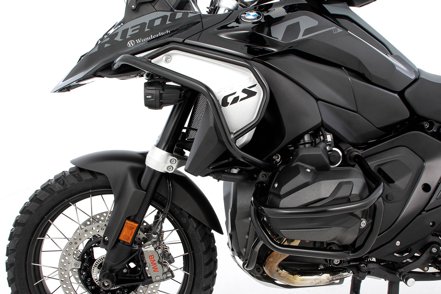 Wunderlich Cylinder Head Protection for Original Engine | R 1300 GS | Black -   Pyramid Motorcycle Accessories