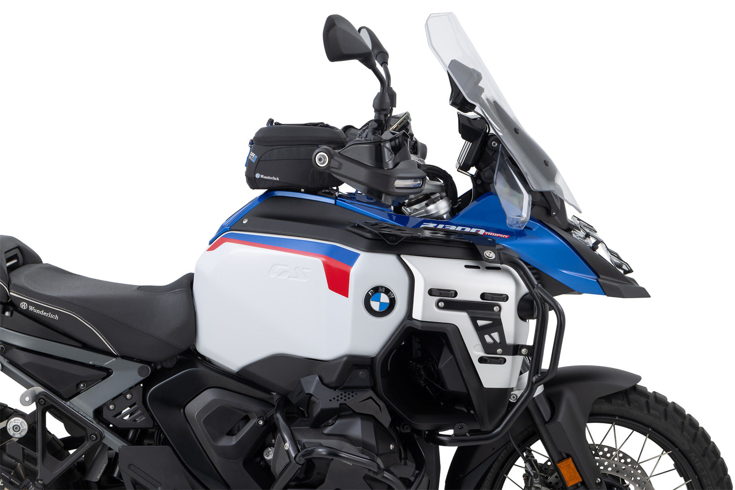 Wunderlich Tank Protection Bar Ultimate Pro | Silver-Black | BMW R 1300 GS Adventure -   Pyramid Motorcycle Accessories
