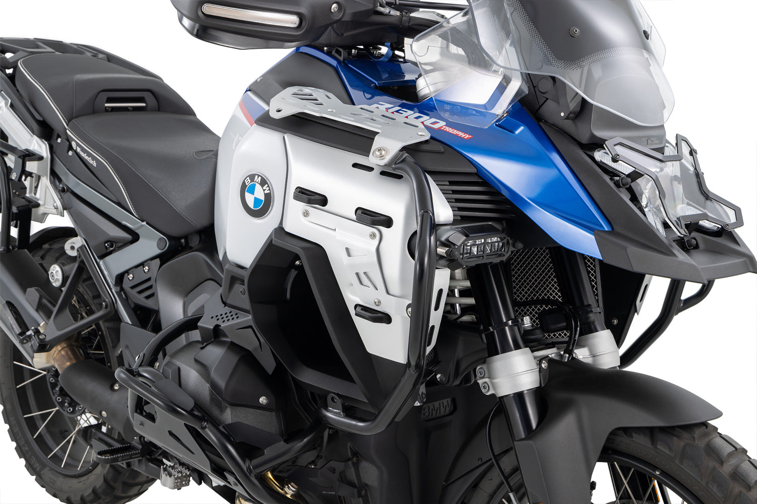 Wunderlich Ultimate Tank Protection Bar | Black-Silver | BMW R 1300 GS Adventure -   Pyramid Motorcycle Accessories