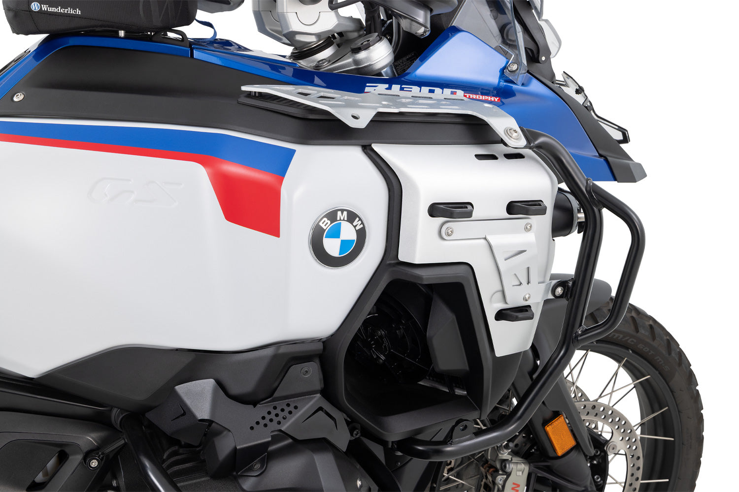 Wunderlich Ultimate Tank Protection Bar | Black-Silver | BMW R 1300 GS Adventure -   Pyramid Motorcycle Accessories