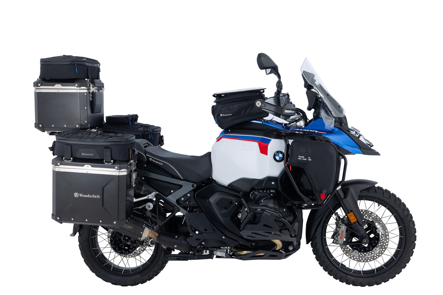 Wunderlich Extreme Case Carrier | R 1300 GS | Silver -   Pyramid Motorcycle Accessories