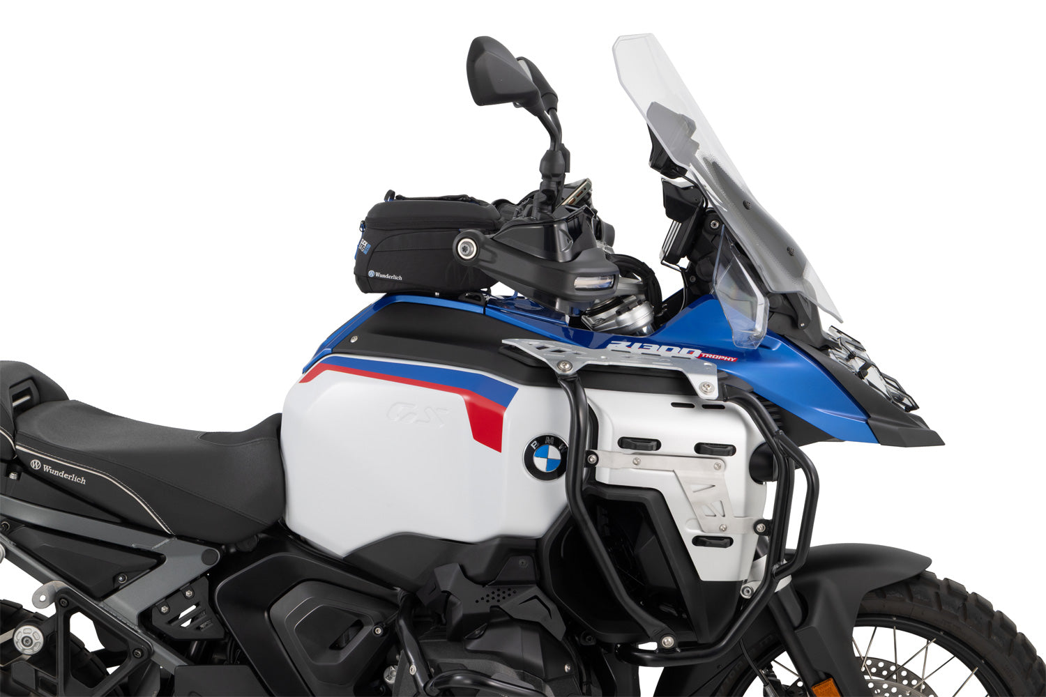 Wunderlich Tank Protection Bar Ultimate Pro | Black-Silver | BMW R 1300 GS Adventure -   Pyramid Motorcycle Accessories