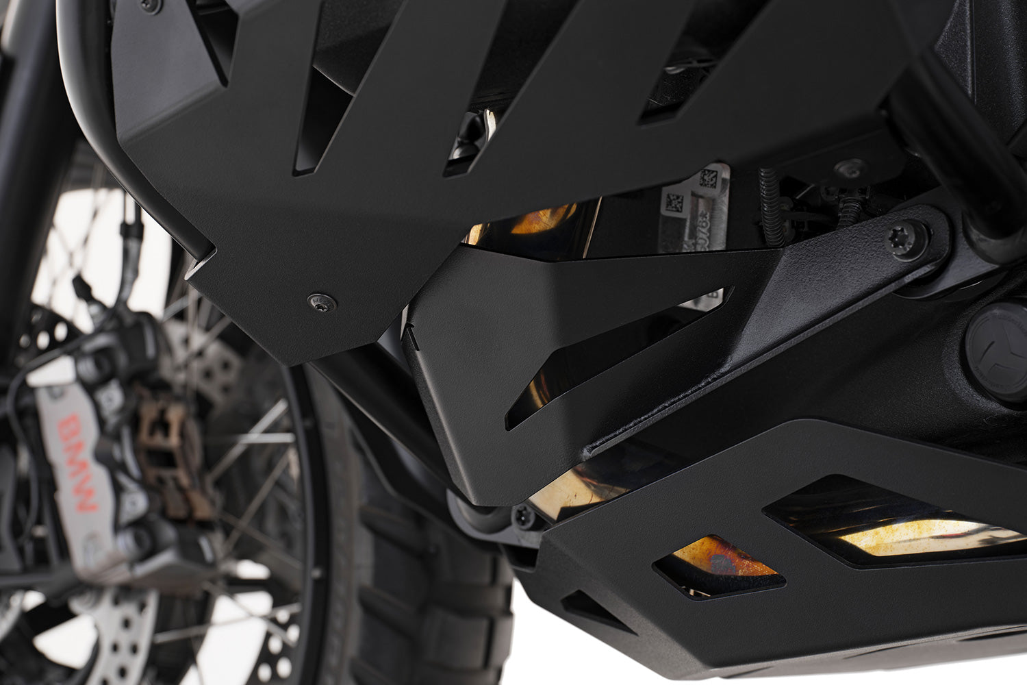 Wunderlich Header Pipe Guard Ultimate | R 1300 GS | Black -   Pyramid Motorcycle Accessories