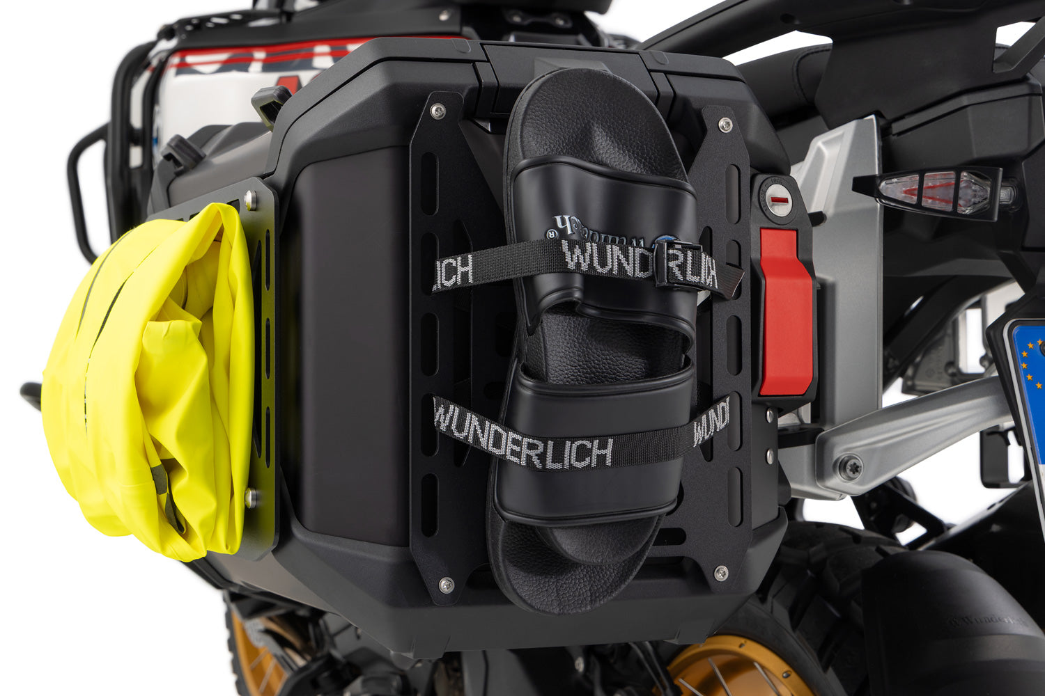 Wunderlich Rear Rack For Original Aluminium Panniers Piece | Black | BMW R 1300 GS -   Pyramid Motorcycle Accessories