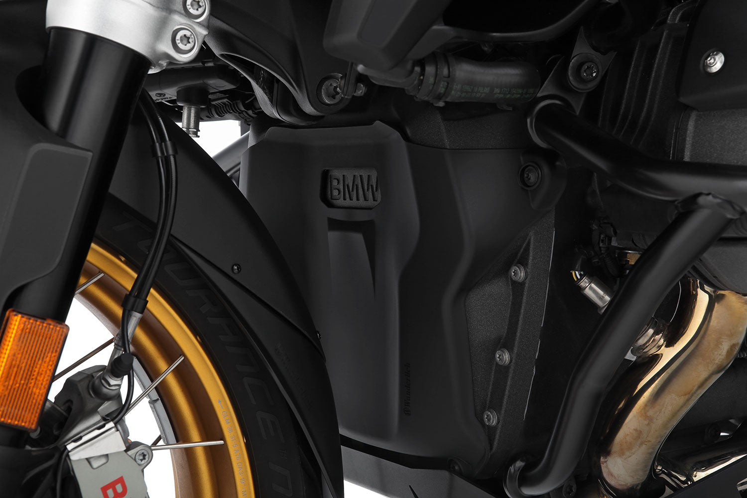 Wunderlich Motor Protection Cover Heldenbrust | R 1300 GS | Black -   Pyramid Motorcycle Accessories