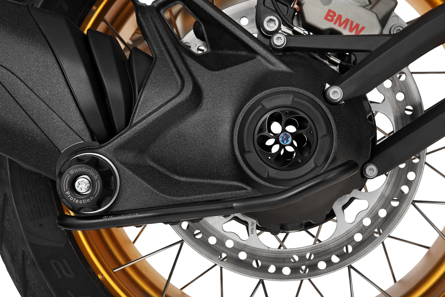 Wunderlich Cardan Protection Guard | R 1300 | Black -   Pyramid Motorcycle Accessories