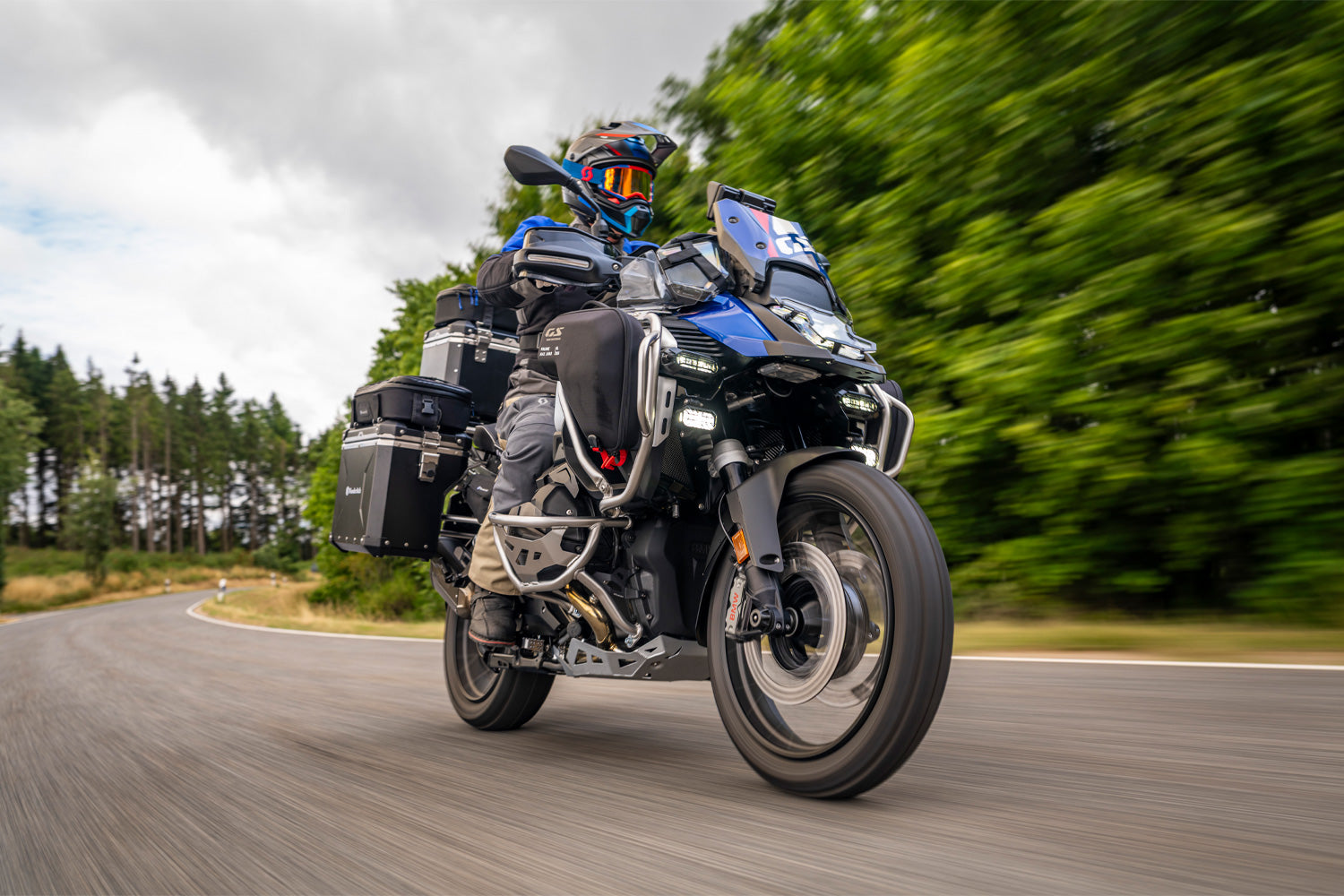 Wunderlich LED Auxiliary Light Protection Grille Set | Black | BMW R 1300 GS Adventure -   Pyramid Motorcycle Accessories
