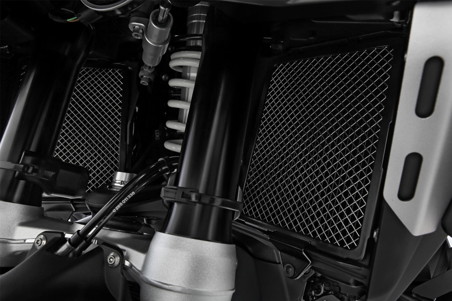 Wunderlich Radiator Guard Ultimate | Black | BMW R 1300 GS Adventure -   Pyramid Motorcycle Accessories