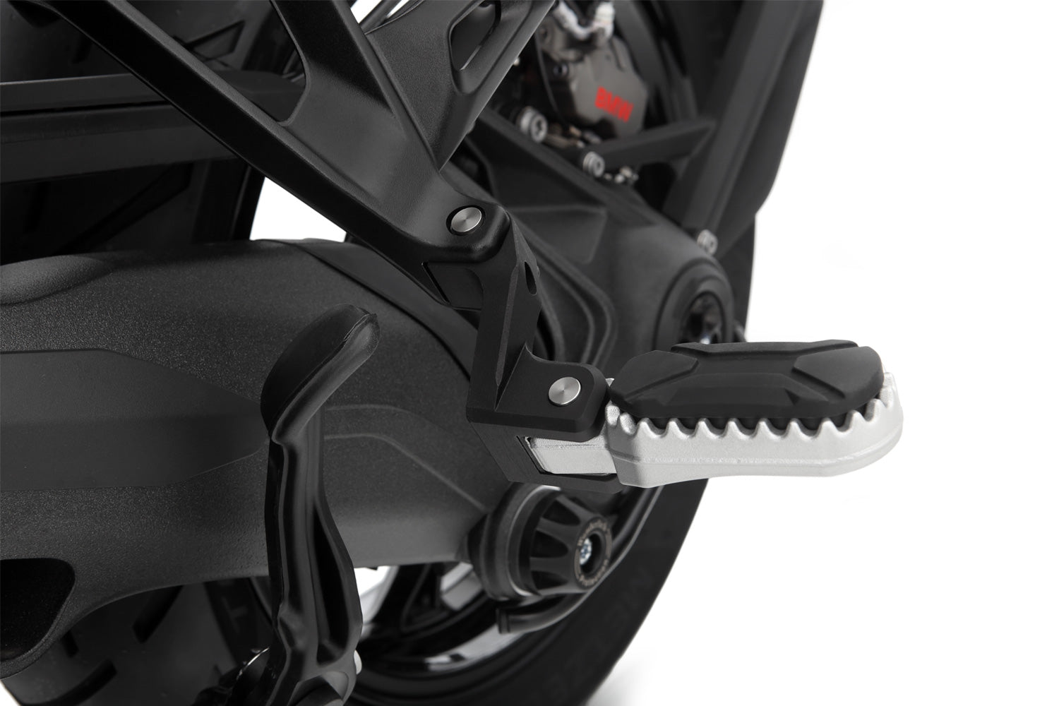 Wunderlich Enduro Brake Lever Enlargement | Silver -   Pyramid Motorcycle Accessories