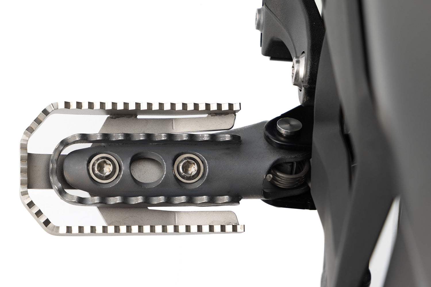 Wunderlich Footrest Enlargement Road | Black -   Pyramid Motorcycle Accessories