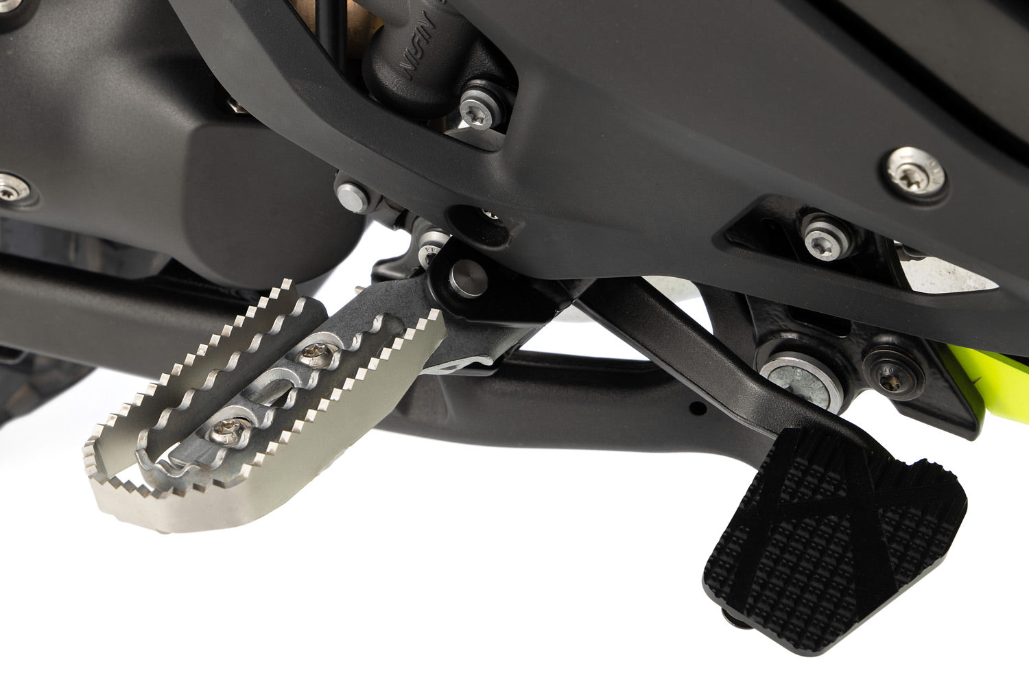 Wunderlich Footrest Enlargement Road | Black -   Pyramid Motorcycle Accessories