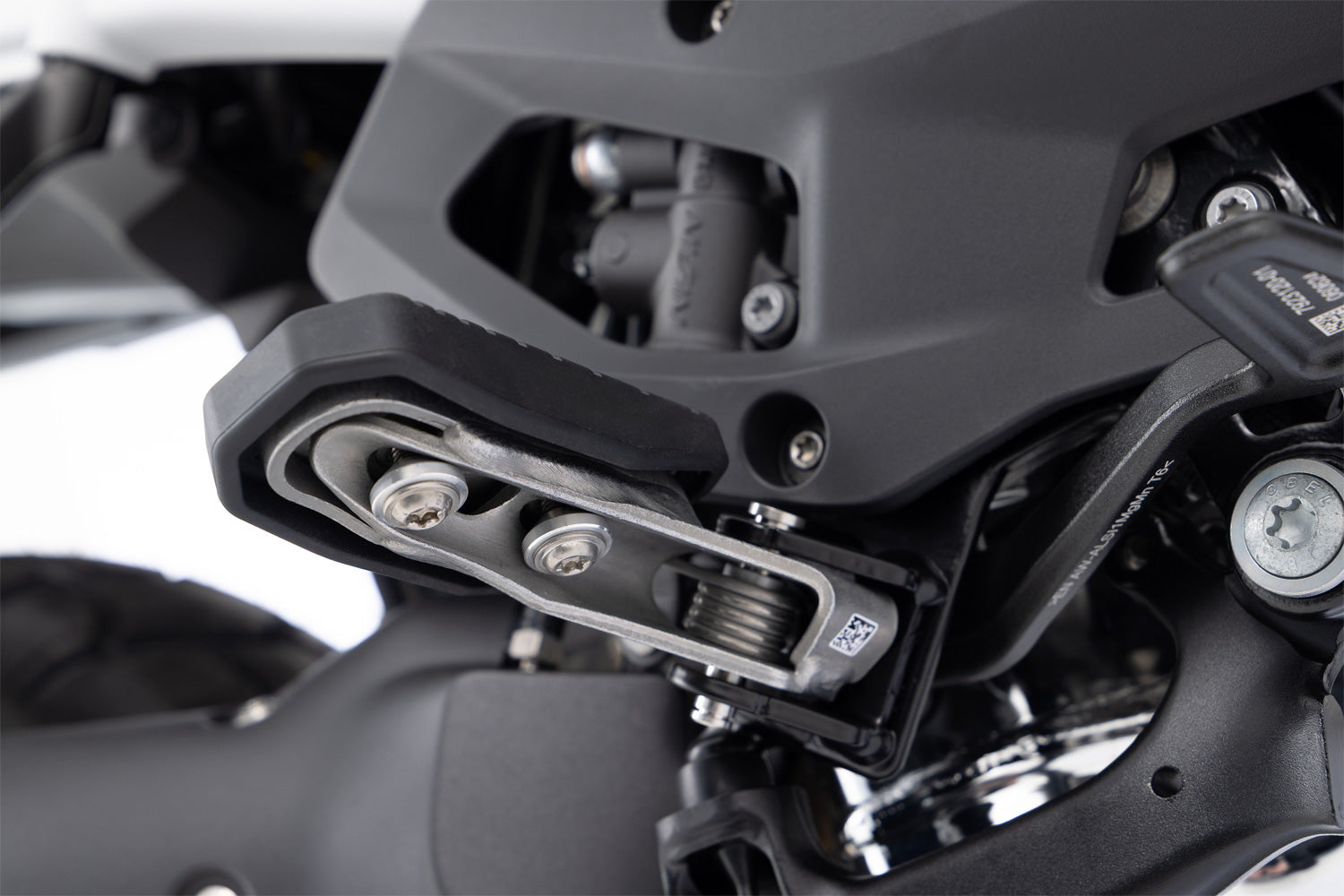 Wunderlich Footrest Enlargement Road | Black -   Pyramid Motorcycle Accessories