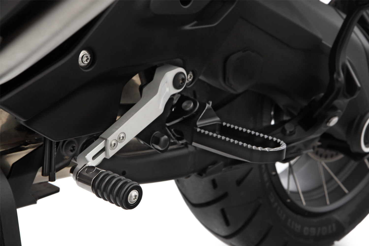 Wunderlich Adjustable Gear Clever Lever | R 1300 GS | Silver -   Pyramid Motorcycle Accessories