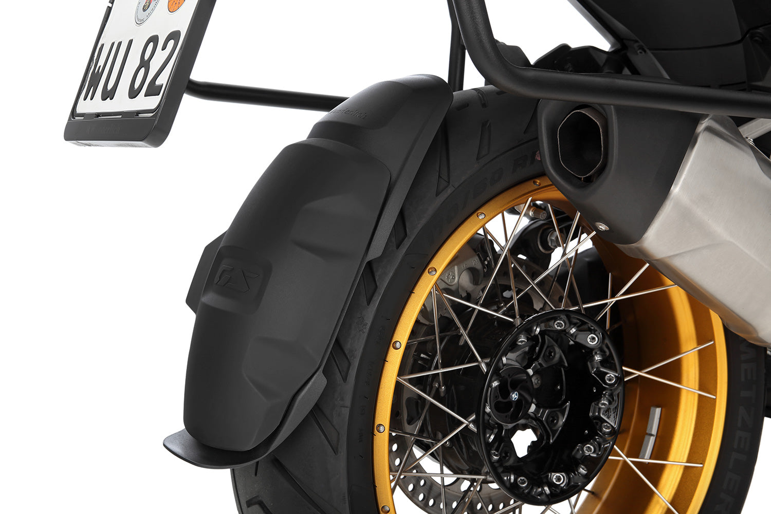 Wunderlich Extension of Rear Wheel Cover | R 1300 GS | Black -   Pyramid Motorcycle Accessories