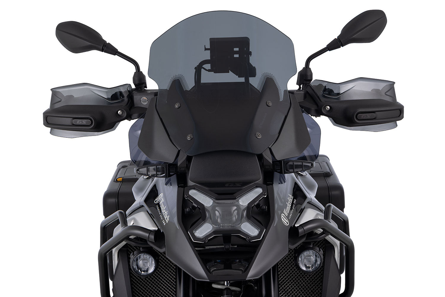 Wunderlich Hand Protector Extension Ergo | Light Smoke | BMW R 1300 GS -   Pyramid Motorcycle Accessories