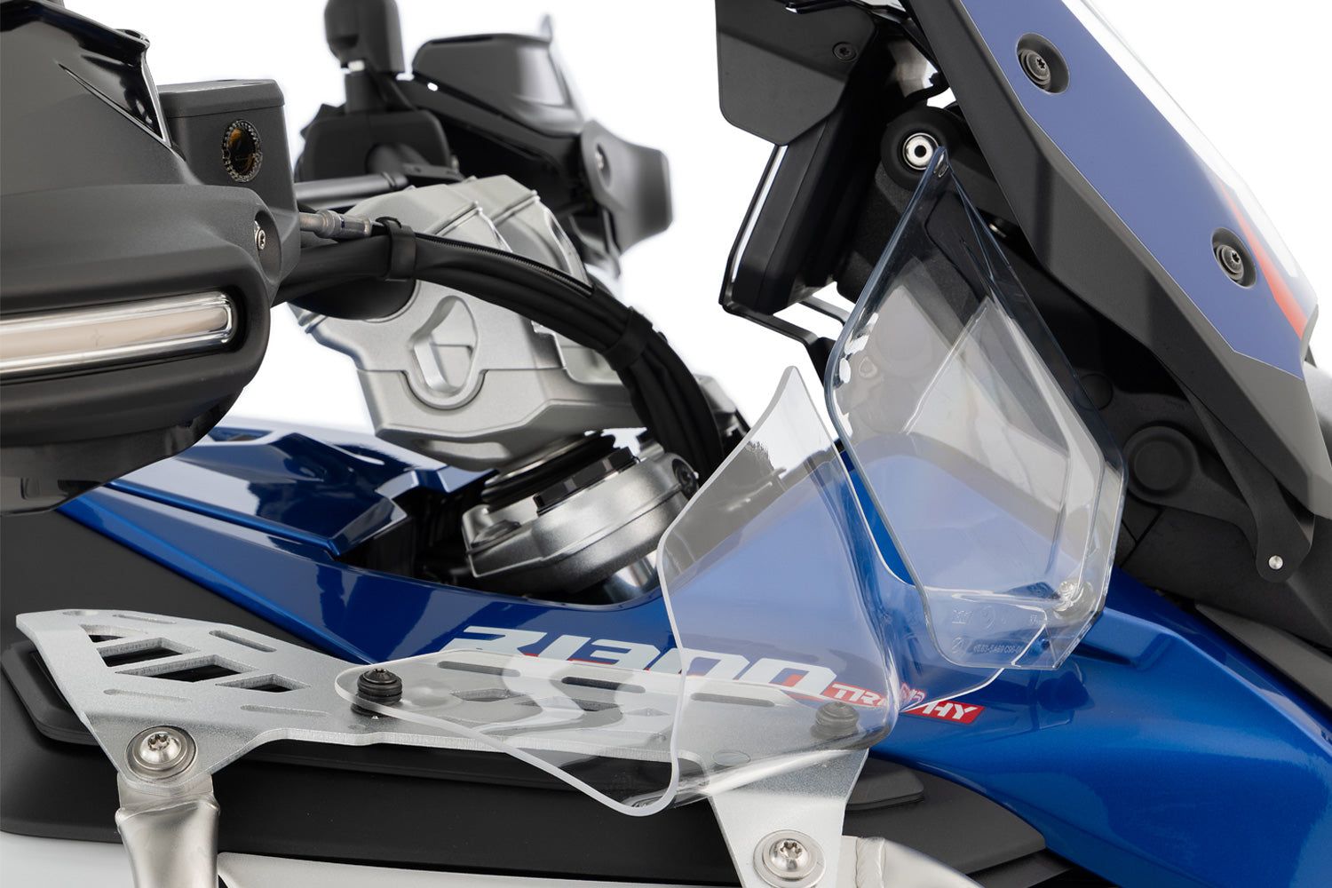 Wunderlich Wind Deflectors For Set | Light Smoke | BMW R 1300 GS Adventure -   Pyramid Motorcycle Accessories