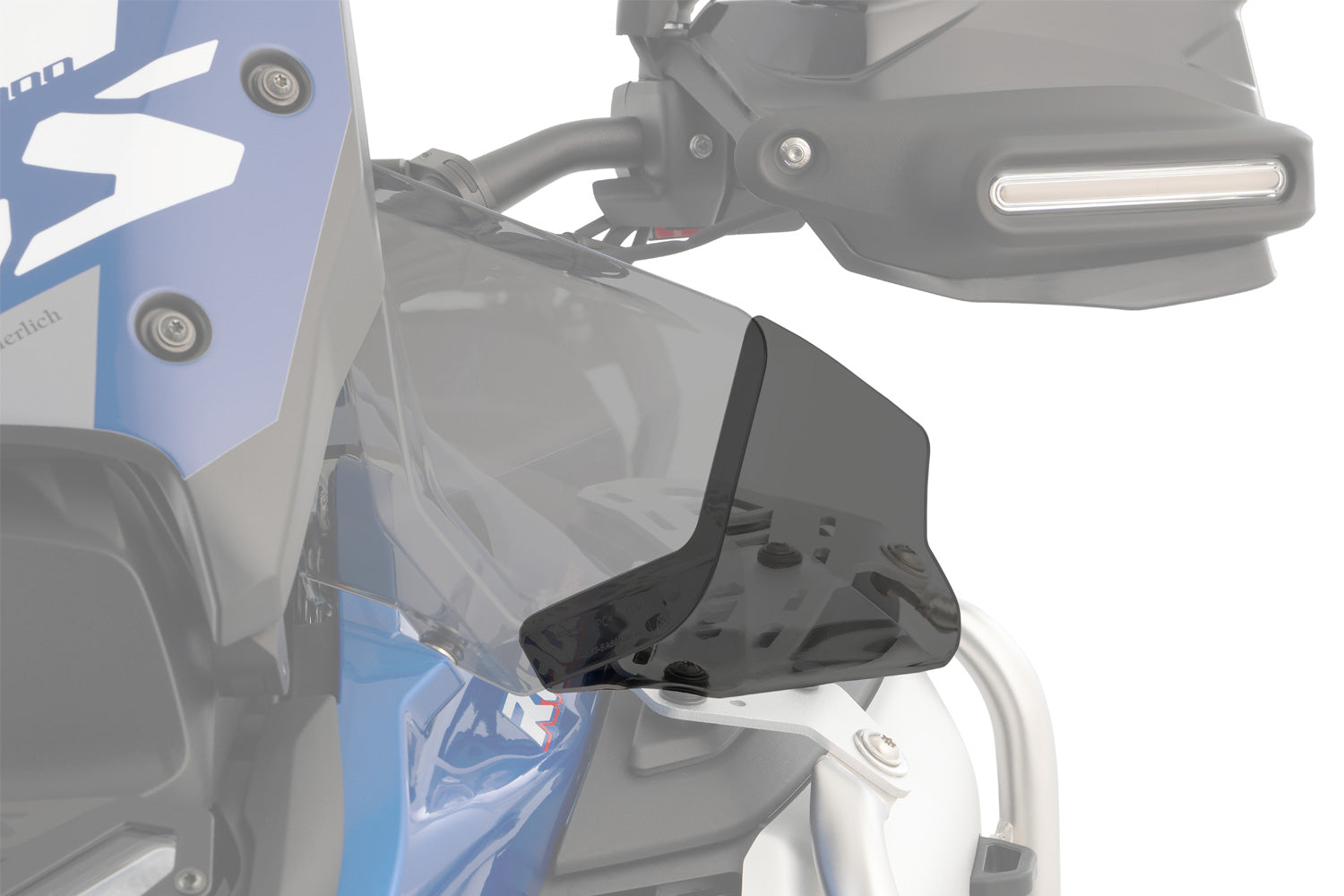 Wunderlich Wind Deflectors For Set | Light Smoke | BMW R 1300 GS Adventure -   Pyramid Motorcycle Accessories