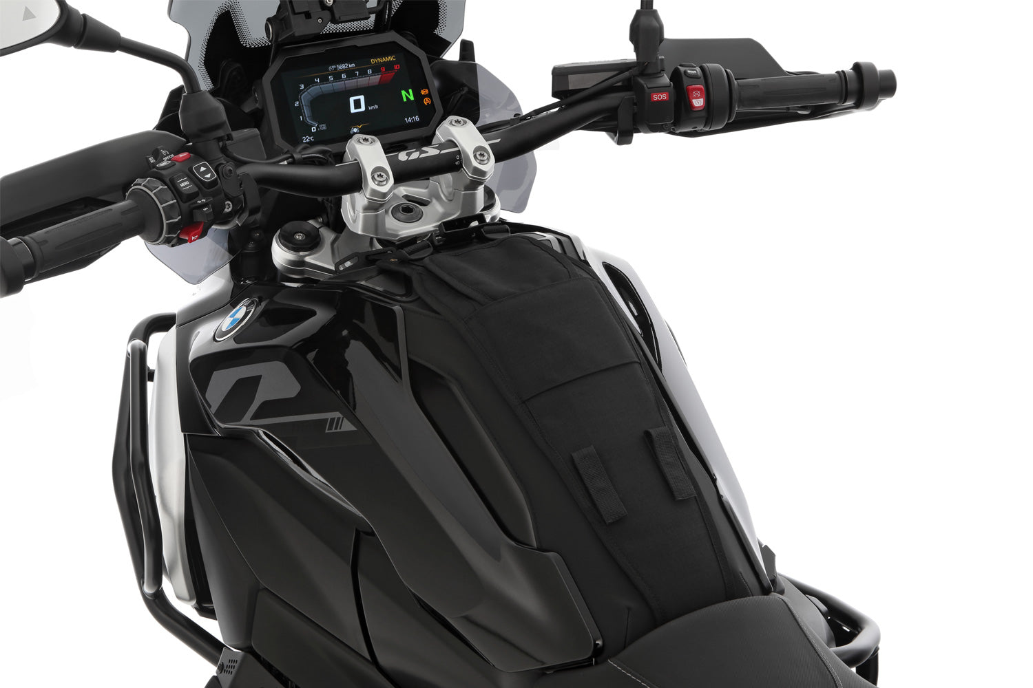 Wunderlich Tank Bag Click Bag 16 | Black | BMW K 1200 RS -   Pyramid Motorcycle Accessories