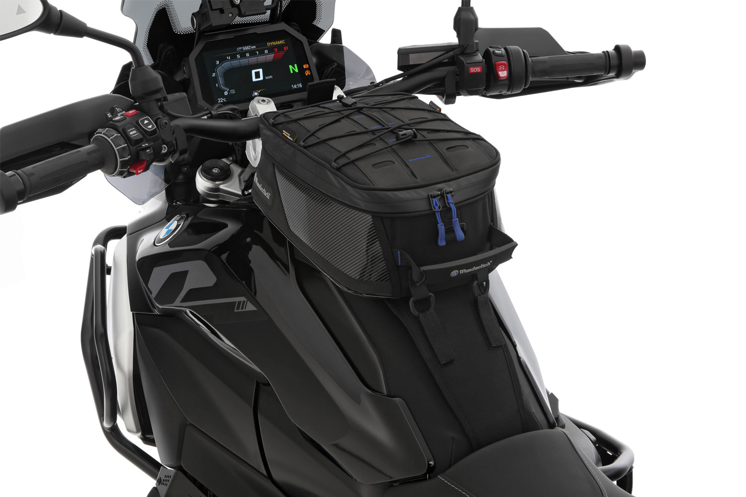 Wunderlich Tank Bag Click Bag 16 | Black | BMW K 1200 RS -   Pyramid Motorcycle Accessories
