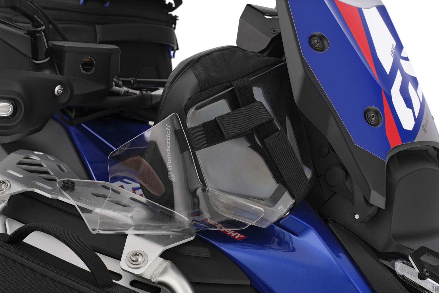 Wunderlich Wind Deflector Bags Set | Black | BMW R 1300 GS Adventure -   Pyramid Motorcycle Accessories