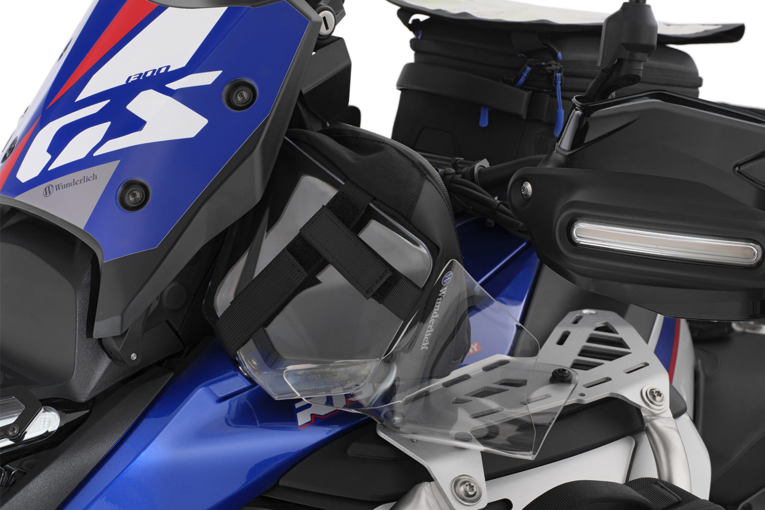 Wunderlich Wind Deflector Bags Set | Black | BMW R 1300 GS Adventure -   Pyramid Motorcycle Accessories