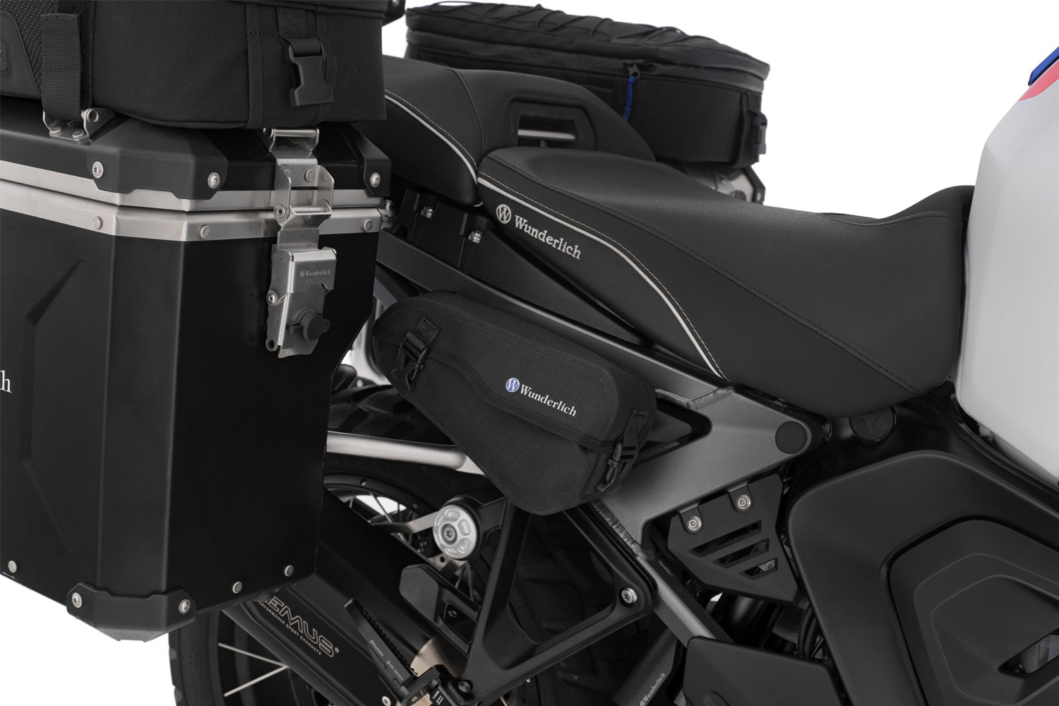 Wunderlich Edition Dayron Integrated Daytime Running Light System LED 6-Pin | Black -   Pyramid Motorcycle Accessories