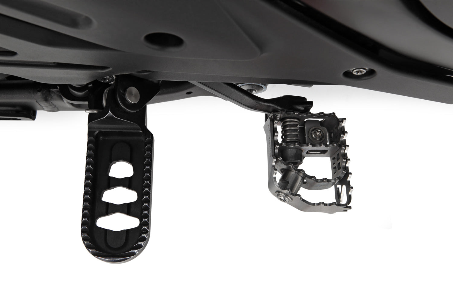 Wunderlich Enduro Brake Lever Enlargement | Silver -   Pyramid Motorcycle Accessories