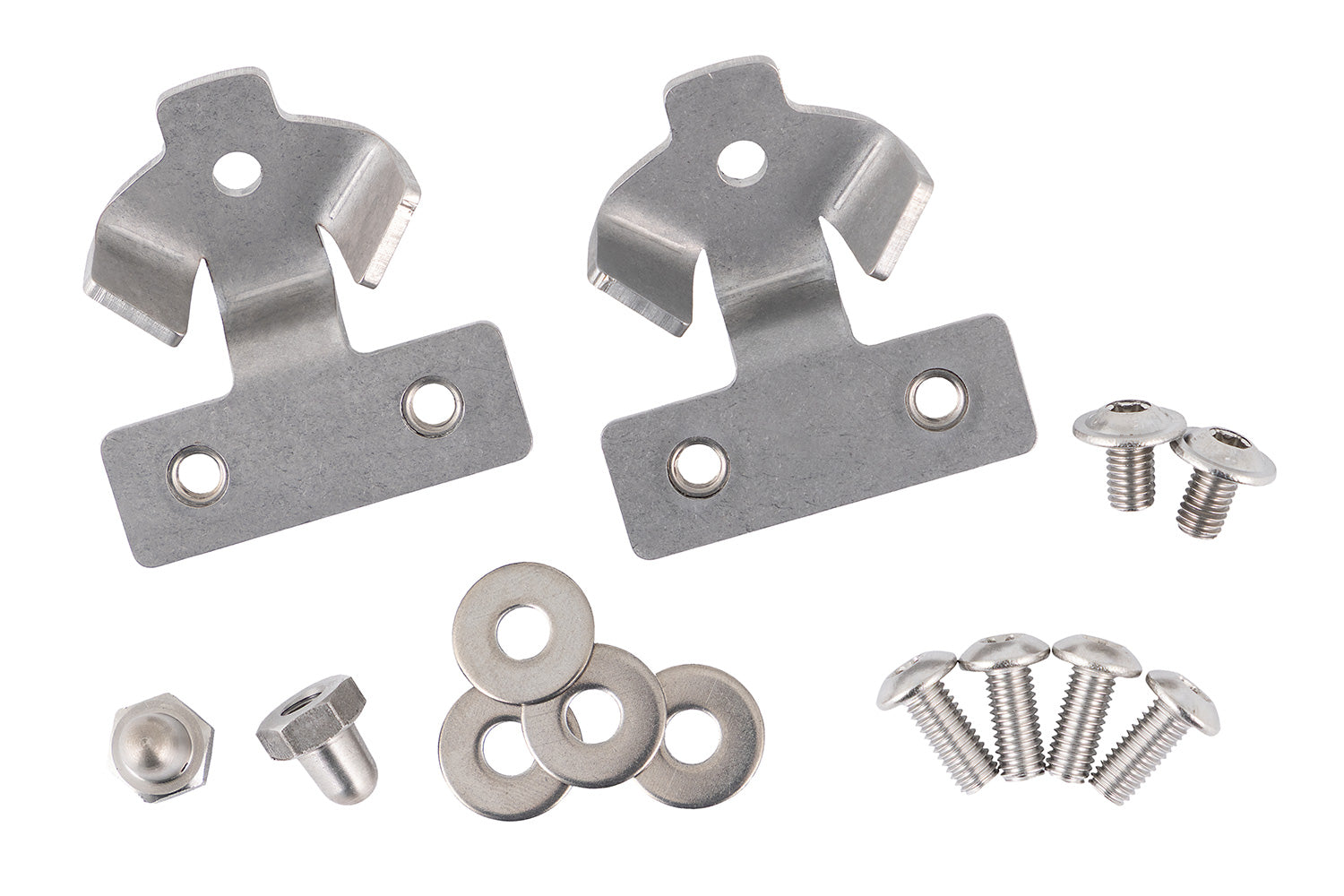 Wunderlich Lean Angle Indicators For Original Enduro Footrests | R 1300 GS | Silver -   Pyramid Motorcycle Accessories