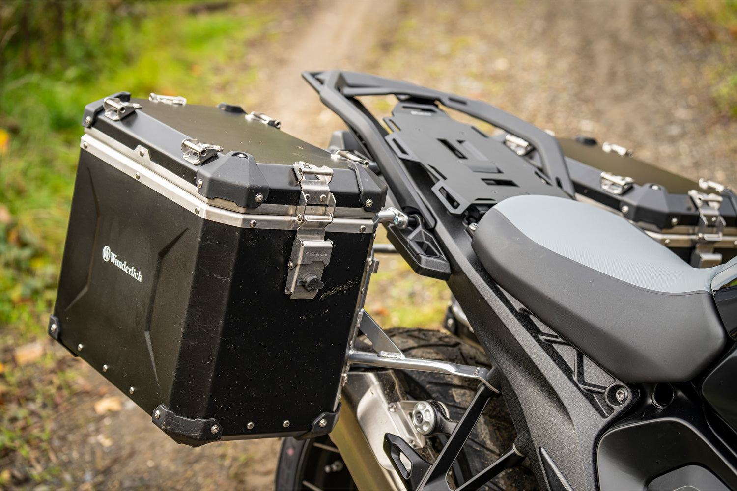 Wunderlich Extreme Case Set | R 1300 GS | Aluminum -   Pyramid Motorcycle Accessories