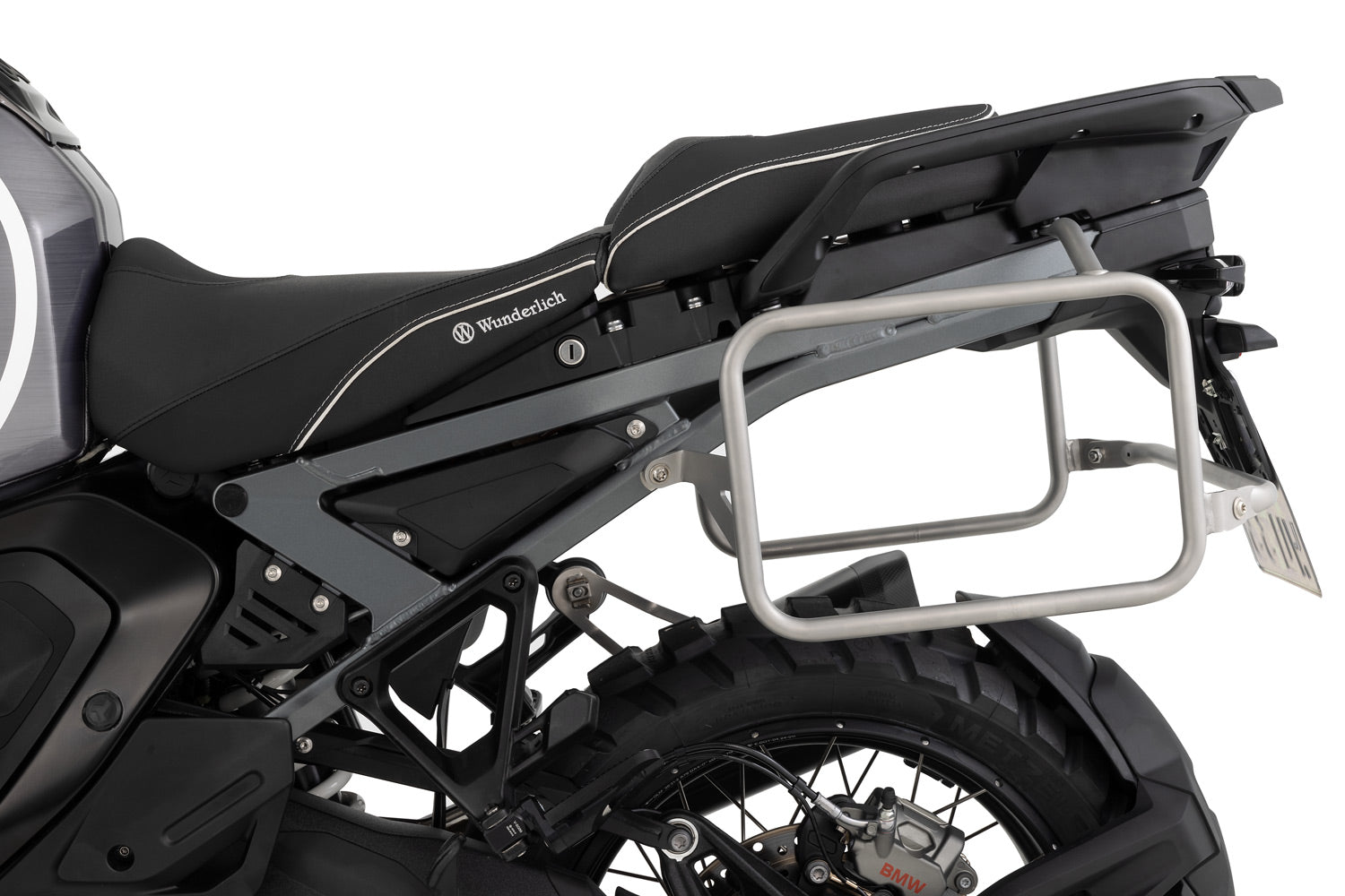 Wunderlich Case Carrier Extreme | R 1300 GS Adventure | Stainless Steel -   Pyramid Motorcycle Accessories
