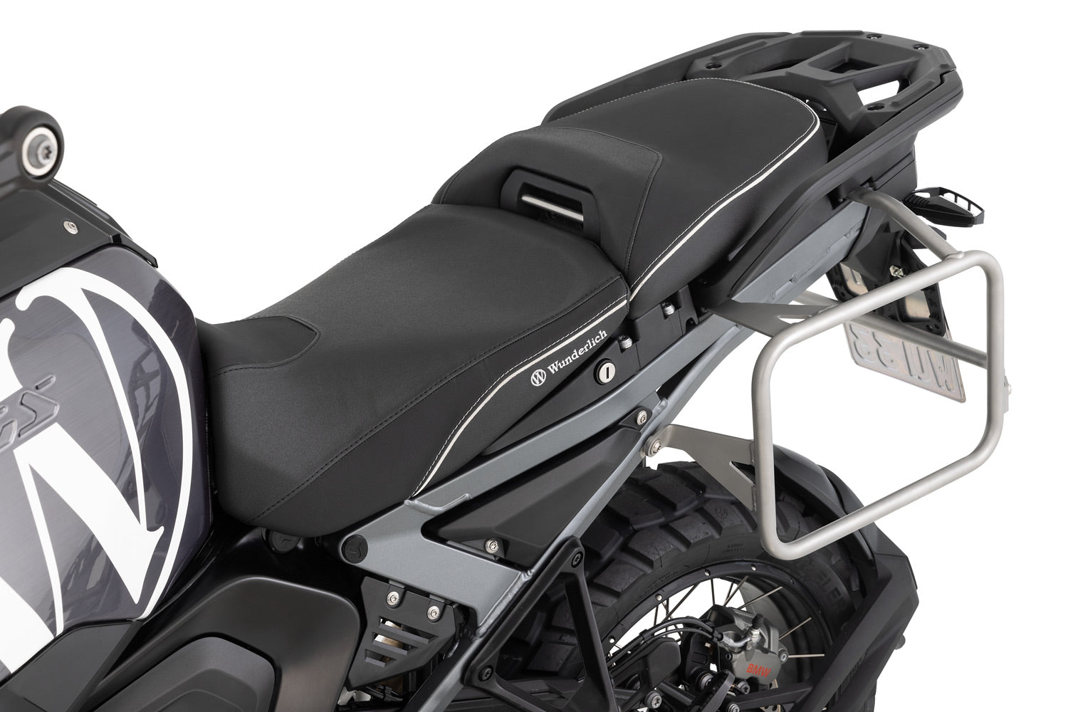 Wunderlich Case Carrier Extreme | R 1300 GS Adventure | Stainless Steel -   Pyramid Motorcycle Accessories