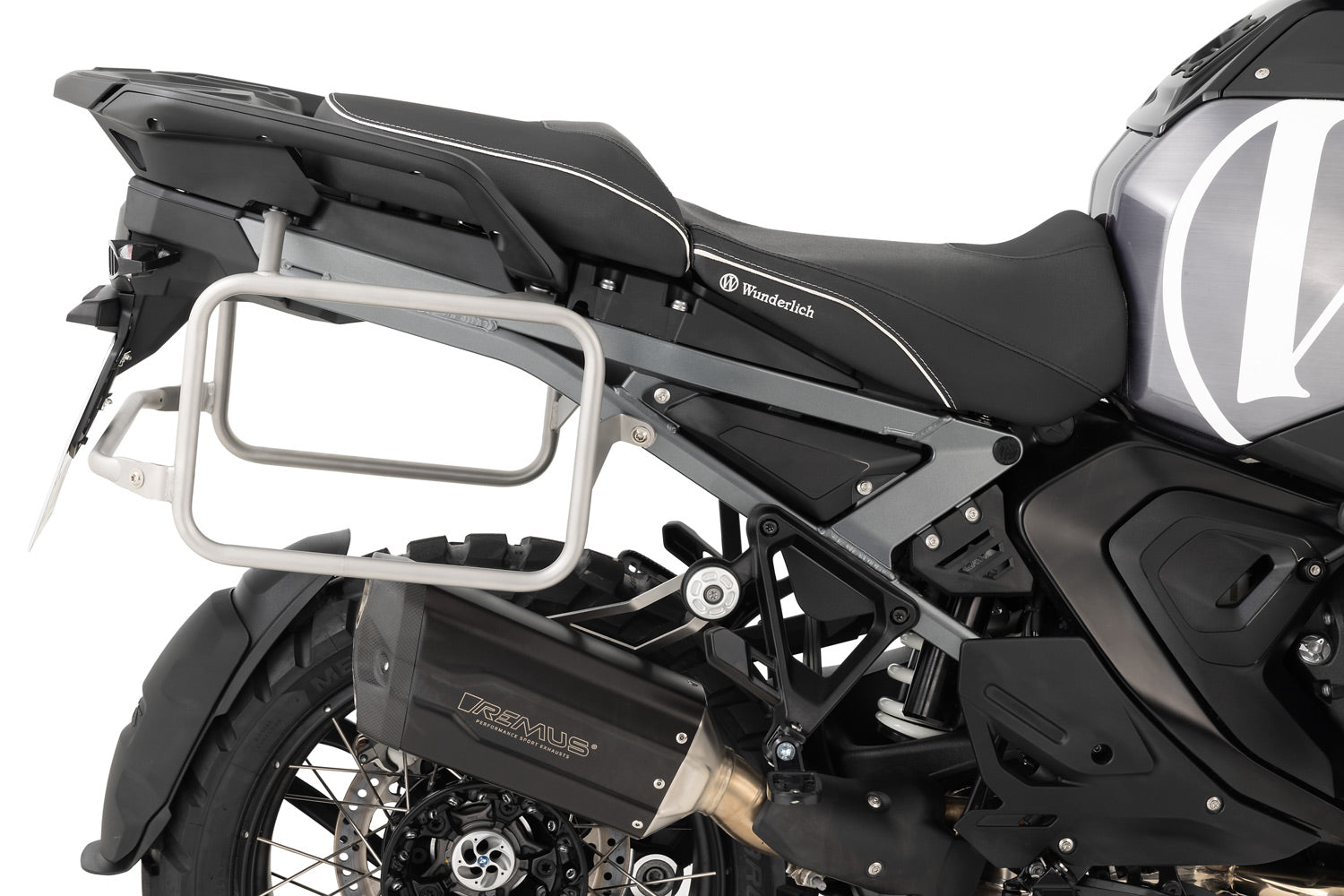 Wunderlich Case Carrier Extreme | R 1300 GS Adventure | Stainless Steel -   Pyramid Motorcycle Accessories