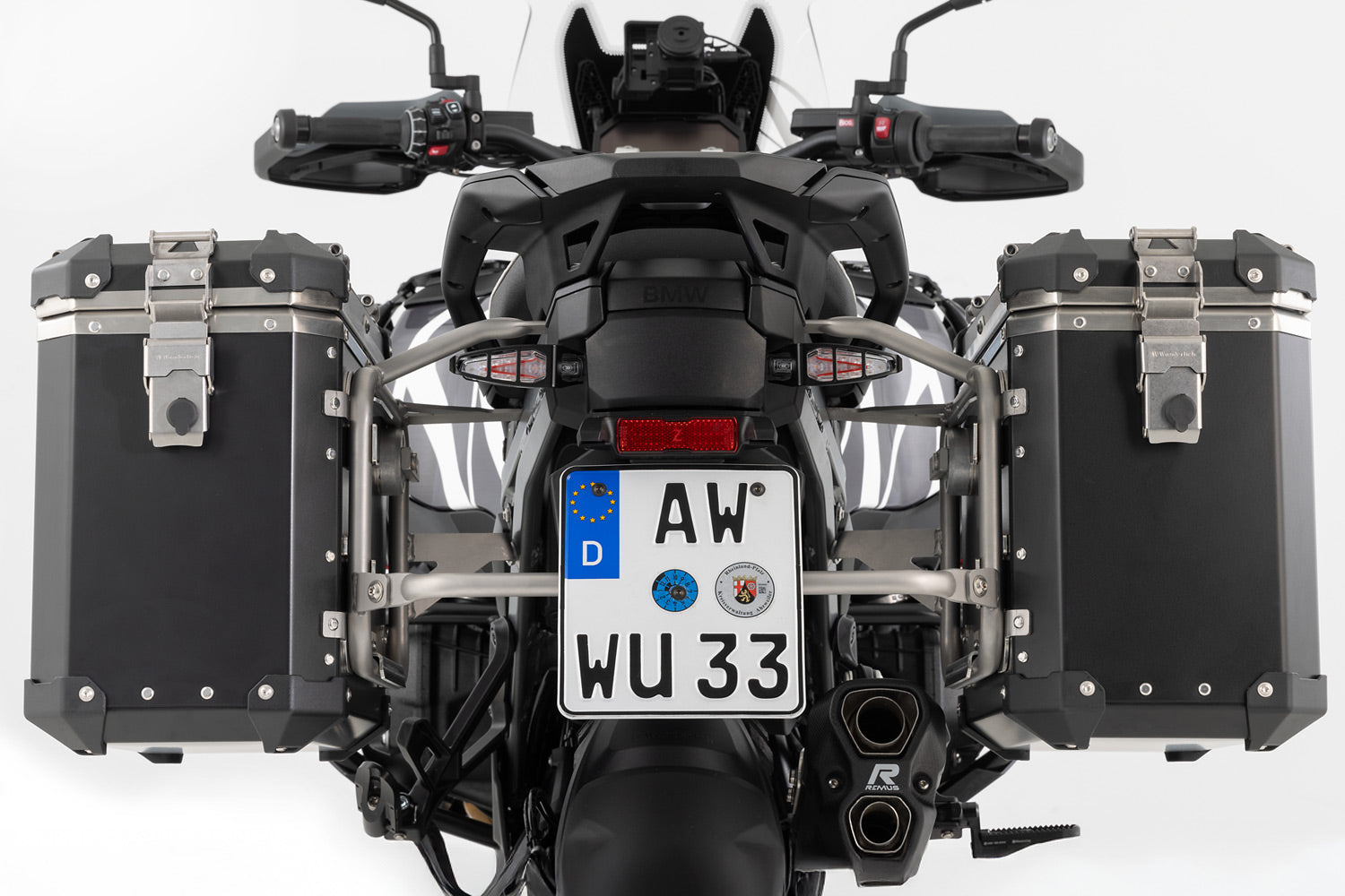 Wunderlich Case Carrier Extreme | R 1300 GS Adventure | Stainless Steel -   Pyramid Motorcycle Accessories