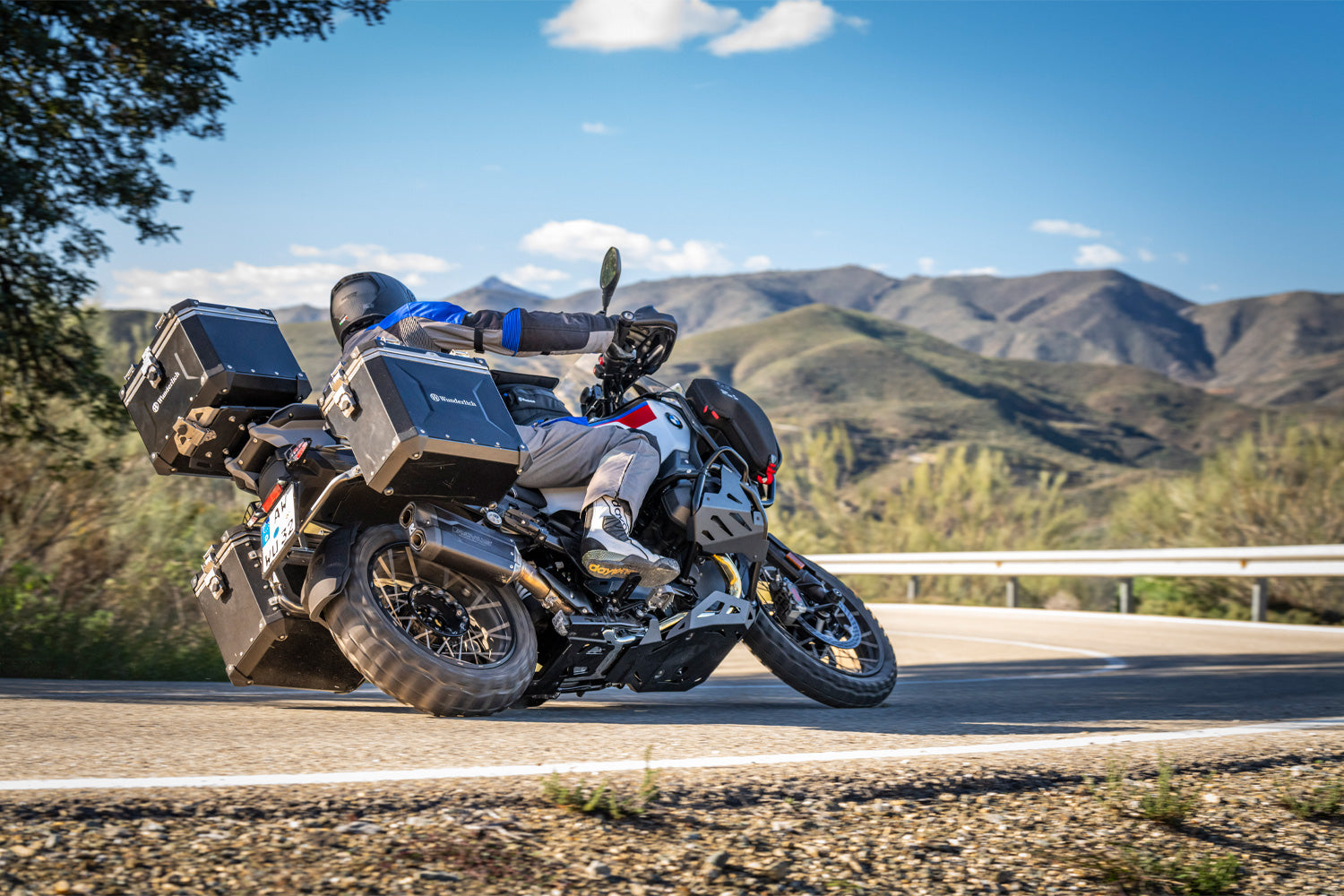 Wunderlich Case Carrier Extreme | R 1300 GS Adventure | Stainless Steel -   Pyramid Motorcycle Accessories