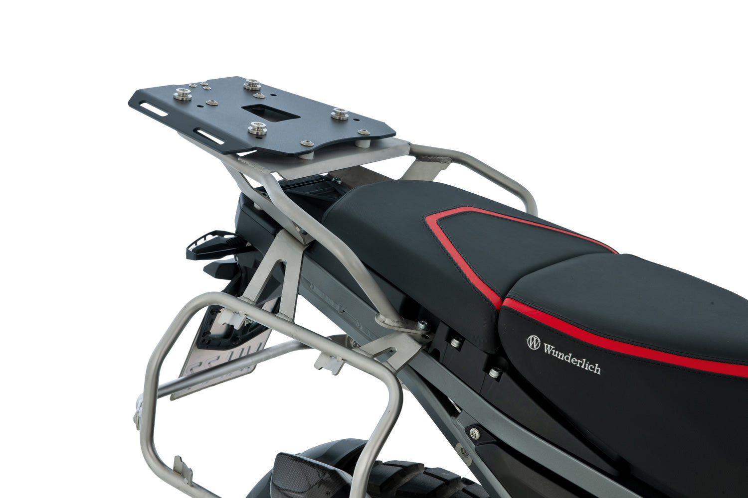 Wunderlich Top Case Rack Premium | Chrome | BMW R 1250 RT -   Pyramid Motorcycle Accessories