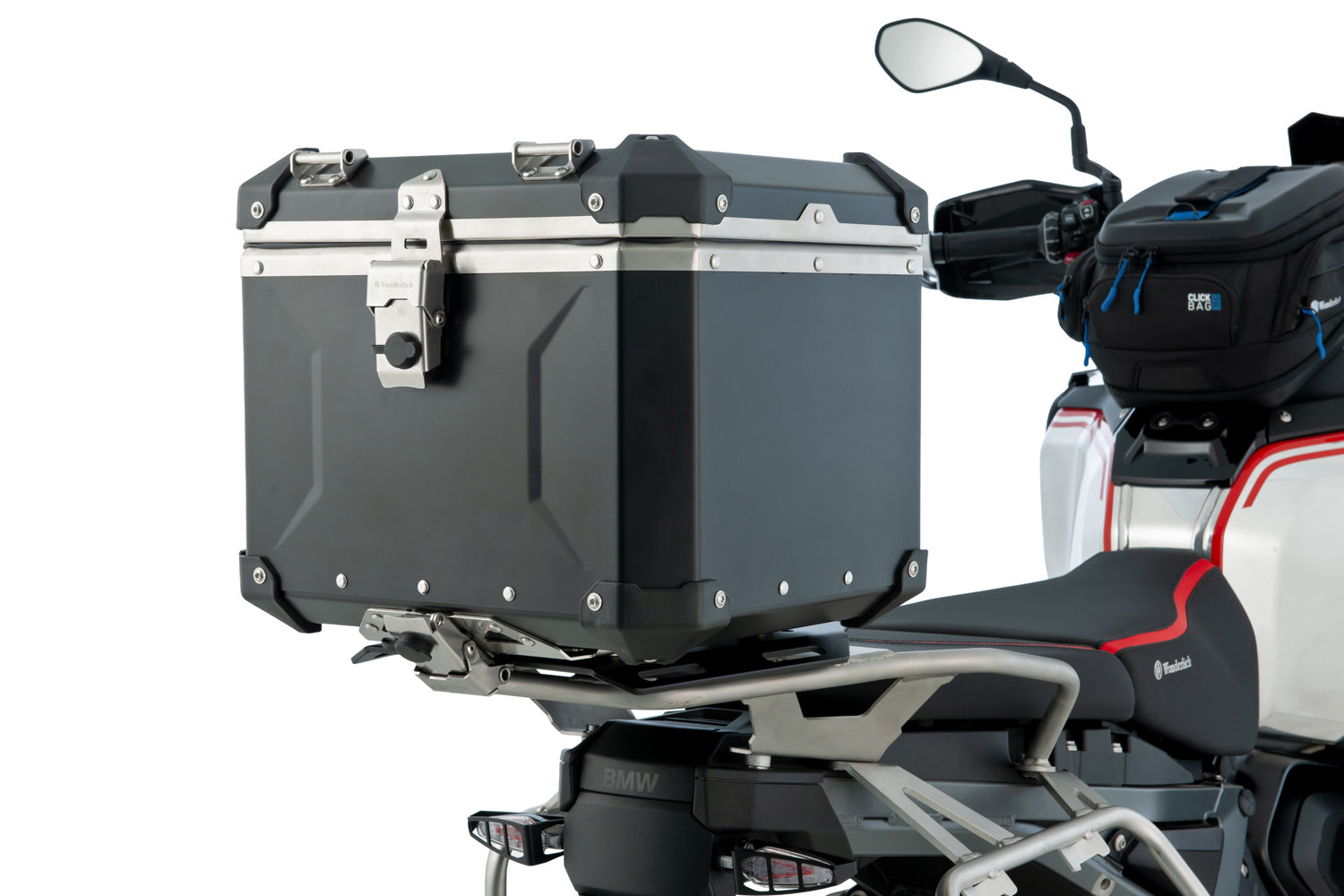 Wunderlich Top Case Rack Premium | Chrome | BMW R 1250 RT -   Pyramid Motorcycle Accessories
