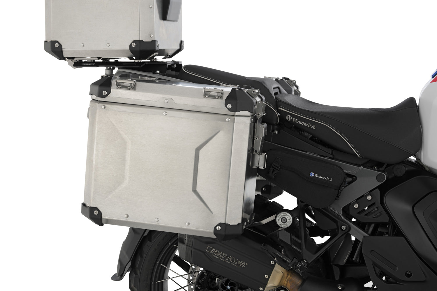 Wunderlich Pannier X-Rack Light Directlock | Black | BMW R 1300 GS Adventure -   Pyramid Motorcycle Accessories