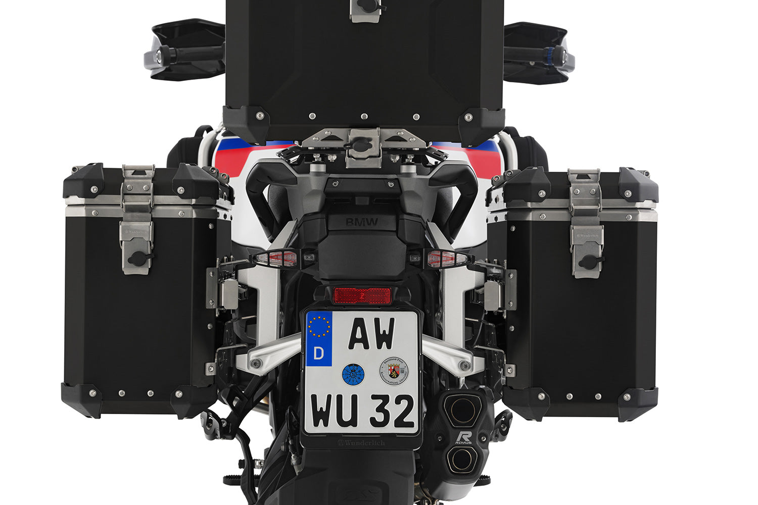 Wunderlich Case Set Extreme Slimline Directlock | Aluminum -   Pyramid Motorcycle Accessories