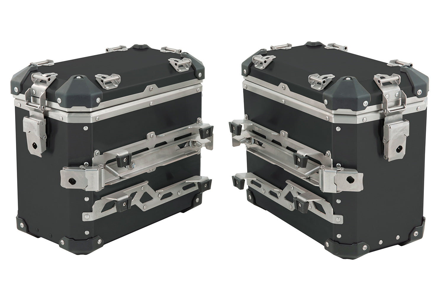 Wunderlich Case Set Extreme Slimline Directlock | Aluminum -   Pyramid Motorcycle Accessories