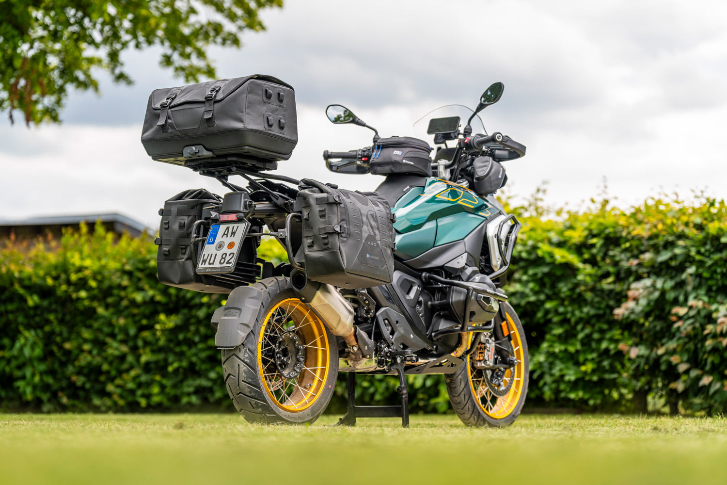 Wunderlich Top Case Carrier X-Rack for Vario | Black | BMW R 1300 GS -   Pyramid Motorcycle Accessories