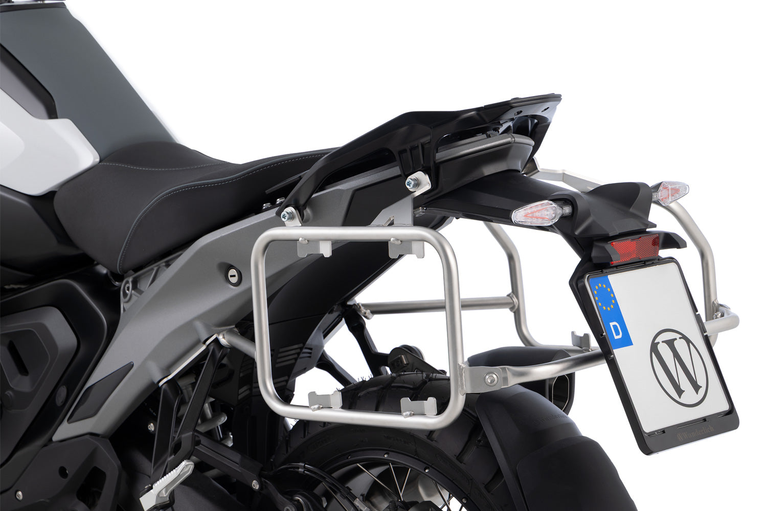 Wunderlich Unirack Case Carrier | Silver | BMW R 1300 GS Adventure -   Pyramid Motorcycle Accessories