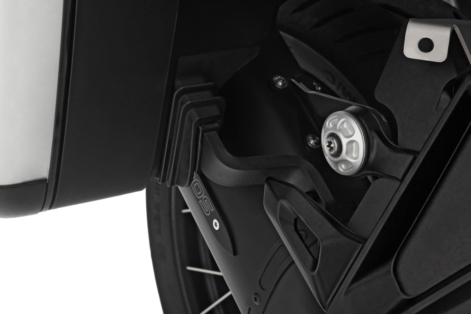 Wunderlich Adapter Set for Vario Cases | R 1300 GS | Black -   Pyramid Motorcycle Accessories