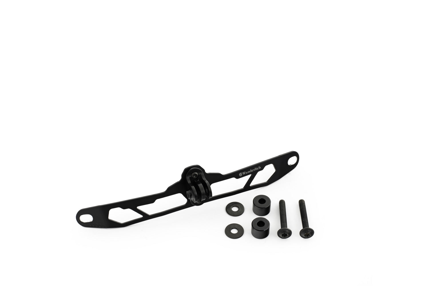 Wunderlich Action Cam Mount for BMW Tall Windscreen | Black -   Pyramid Motorcycle Accessories