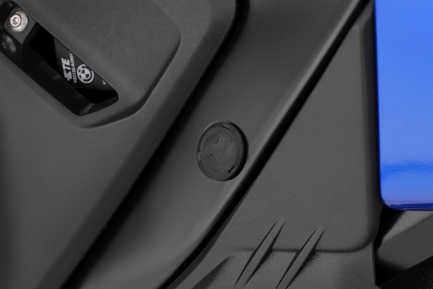 Wunderlich 5-Piece Frame Caps | Black -   Pyramid Motorcycle Accessories
