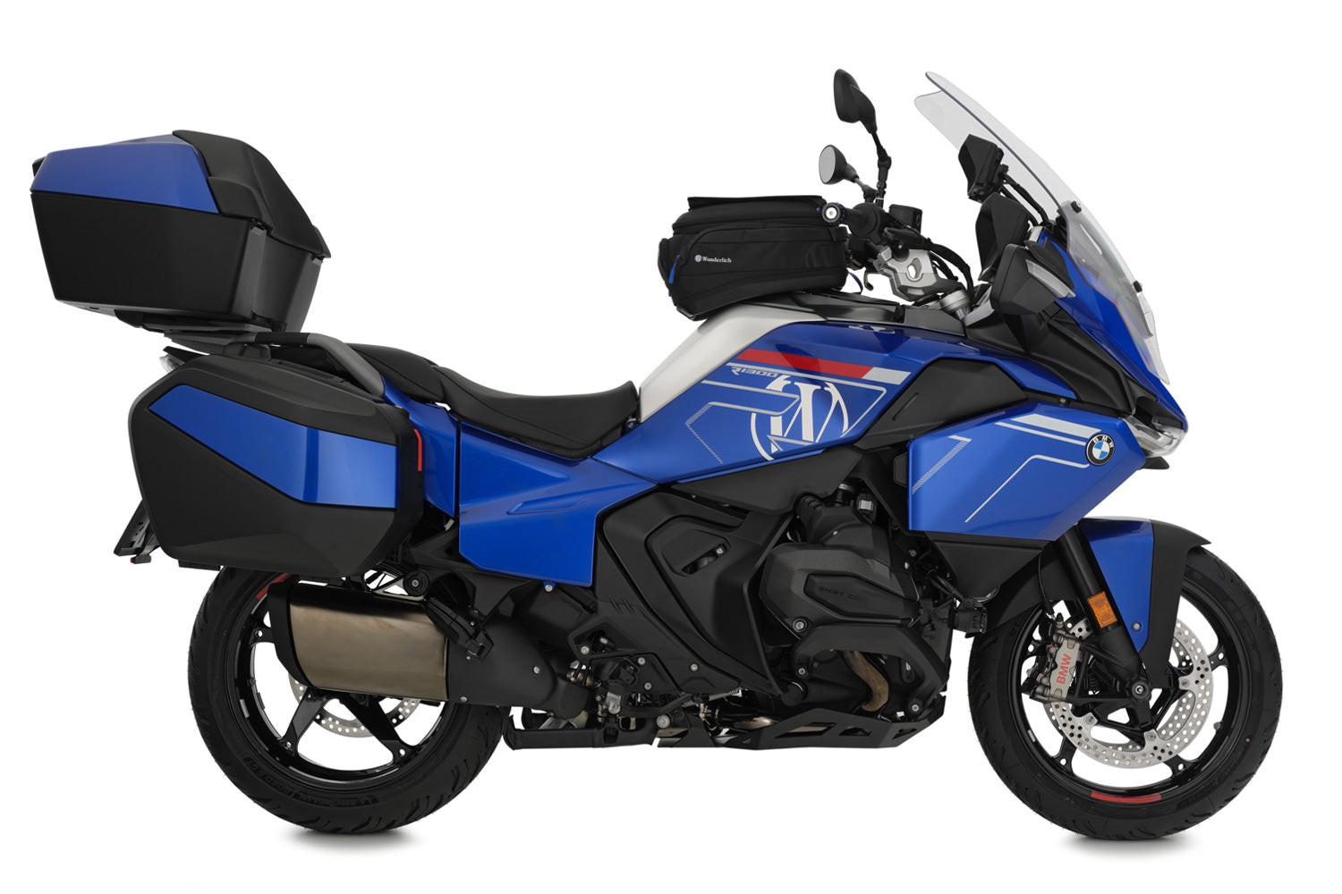 Wunderlich 5-Piece Frame Caps | Black -   Pyramid Motorcycle Accessories