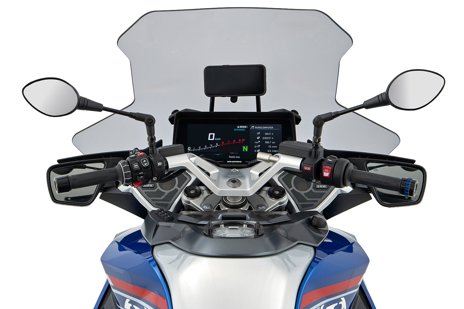 Wunderlich Marathon Windshield | Light Smoke | BMW R 1200 RS -   Pyramid Motorcycle Accessories