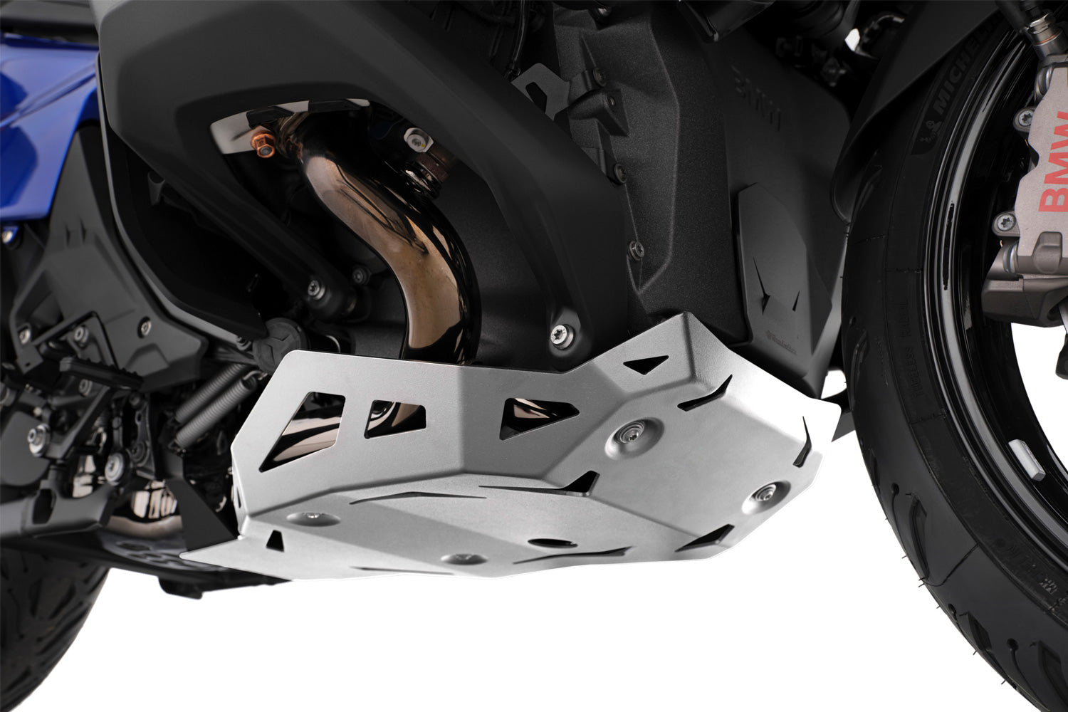 Wunderlich Engine Housing Protection | Silver -   Pyramid Motorcycle Accessories